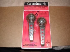 NOS Vintage Early-Mid 60's Mopar Cal Custom Woodgrain Interior Door Handles Rare