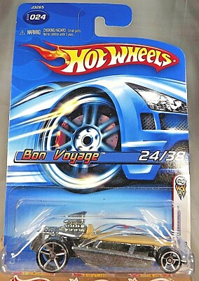 2006 Hot Wheels #24 First Editions 24/38 BON VOYAGE Silver w/o