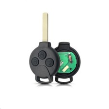 CHIAVE TELECOMANDO SMART 451 3 TASTI COMPLETO 433MHZ SCHEDA CON LAMA