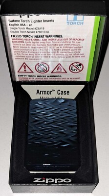 Zippo Feuerzeug Armor Ripping Wave Titanium Plating Blue 62tibl-rip Japan Model