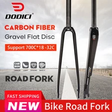 Full Carbon Road Gravel Bike Fork Bicycle Forks Disc or Rim Brake 700C*18-32C