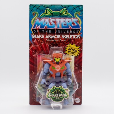 Masters Of The Universe Origins Snake Armor Skeletor Mattel MOTU 2022 Retro