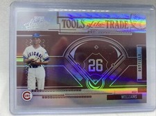 2005 Playoff Absolute TOTT Baseball: Billy Williams Silver Holo Foil /50