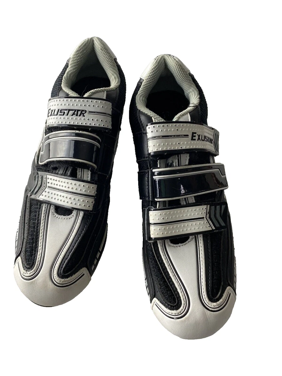 Chaussures VTT Exustar E-SB7011 - US 10-11 / EU 45 - Lacets + Sangle - Neuves