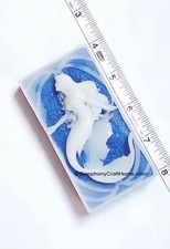Mermaid Silicone soap mold,  mermaid mold, silicone soap mold, mermaid soap mold