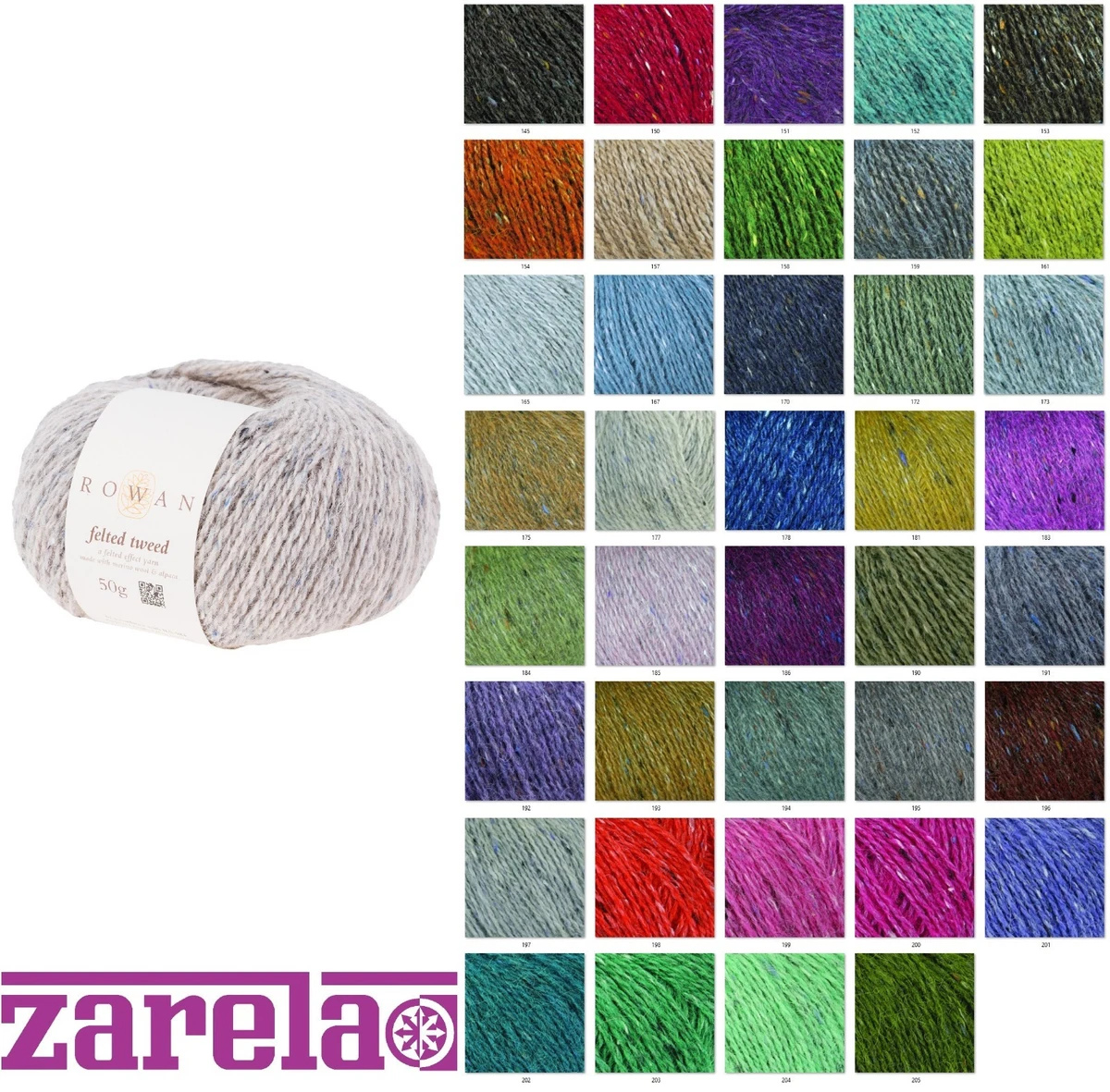 Rowan Felted Tweed DK ALL COLOURS