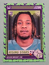 2024 Score-A-Treat Green Bats JAYLEN WRIGHT #27 Rookie RC Miami Dolphins 