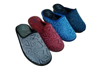 KING Pantofole donna invernali chiuse ciabatte 35 36 37 38 39 40 41 comode da per