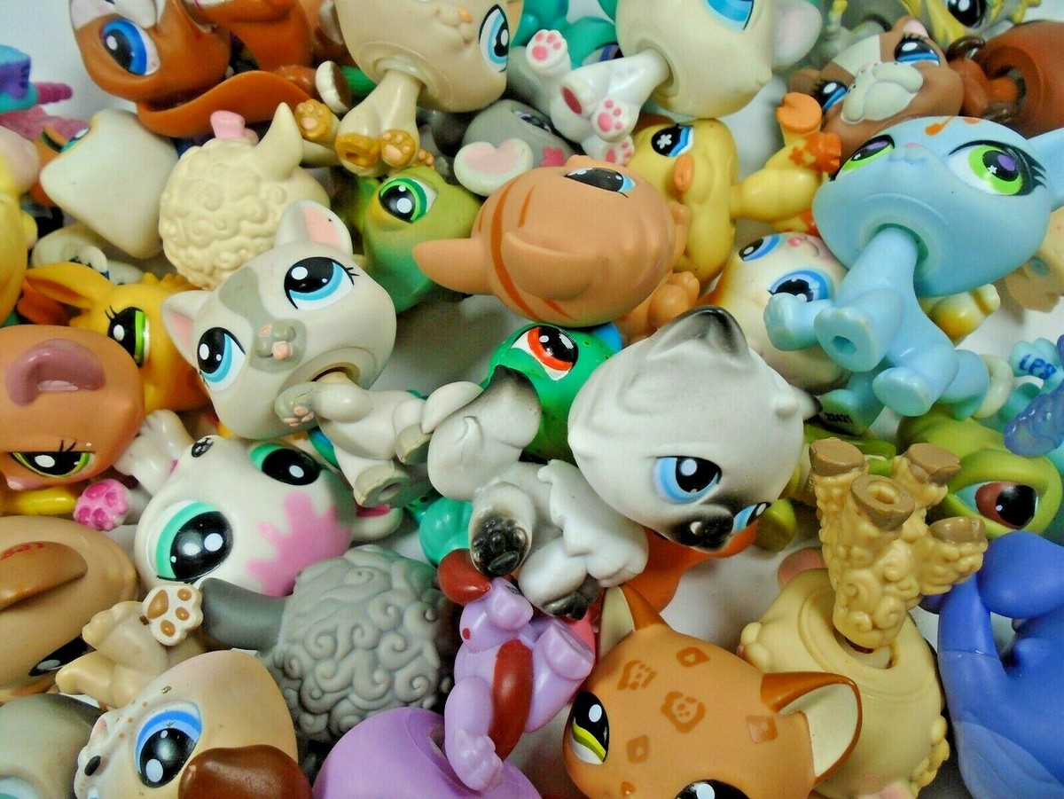 Littlest Pet Shop Random lot of 10 Pets AUTHENTIC