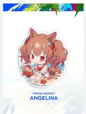 ARKNIGHTS Angelina  EPOXY MAGNET NEW Anime