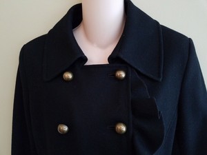 dkny ruffle coat