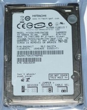 HITACHI HTS541680J9AT00 80 GB HDD 2.5" 8 MB 5400 RPM IDE Laptop Hard Disk
