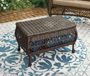 Wilson Fisher Westwood All Weather Wicker Storage Coffee Table