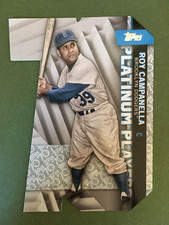 2021 Topps Update Roy Campanella Platinum Player Die-Cut Variation 26/70 Dodgers