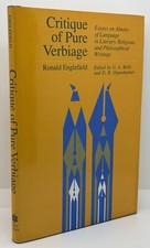 Critique of Pure Verbiage : Essays on Abuses ...