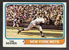1974 Topps Baseball #80 Tom Seaver New York Mets
