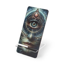 Artistic Phone Stand, Phone Holder, Desk Accessory, Home Decor, Smartphone Stand