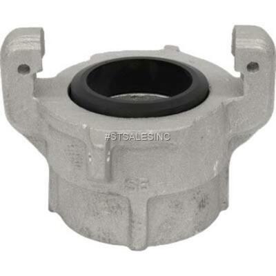 SB-4X Full Port Threaded Sandblast Aluminum Tank Coupling 2