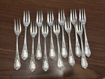 Dessert forks Alpacca ABS made in Germany ( 12 pieces)