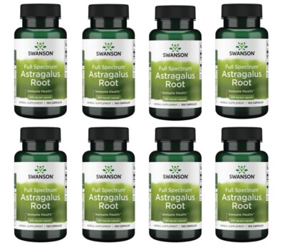 Swanson Astragalus Root   8 x 100 Kapseln (75,58 EUR/kg)