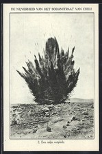 AK Atacama, De Nijverheid van het Sodanitraat van Chili, Salpeter, Een myn ont