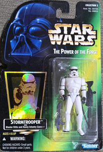 Kenner Star Wars Power of the Force Stormtrooper Figure w/ Blaster 1997