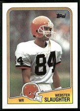 1988 Topps Webster Slaughter Rookie Card #89 ~ NM-MT ~. rookie card picture