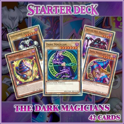 THE DARK MAGICIANS STARTER DECK 42 | Yugi Kuriboh Yami Duelist Kingdom YuGiOh