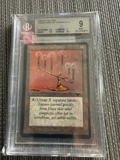Candelabra of Tawnos Antiquities Vintage MTG BGS Quad Graded 9!