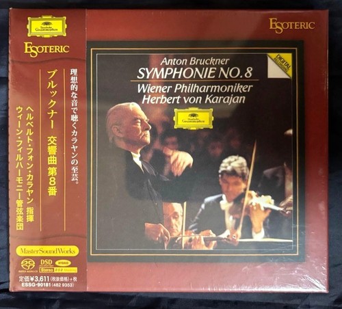 ESOTERIC SACD Herbert von Karajan Bruckner Symphony No.8 ESSG-90181 Wiener Phil - Picture 1 of 2