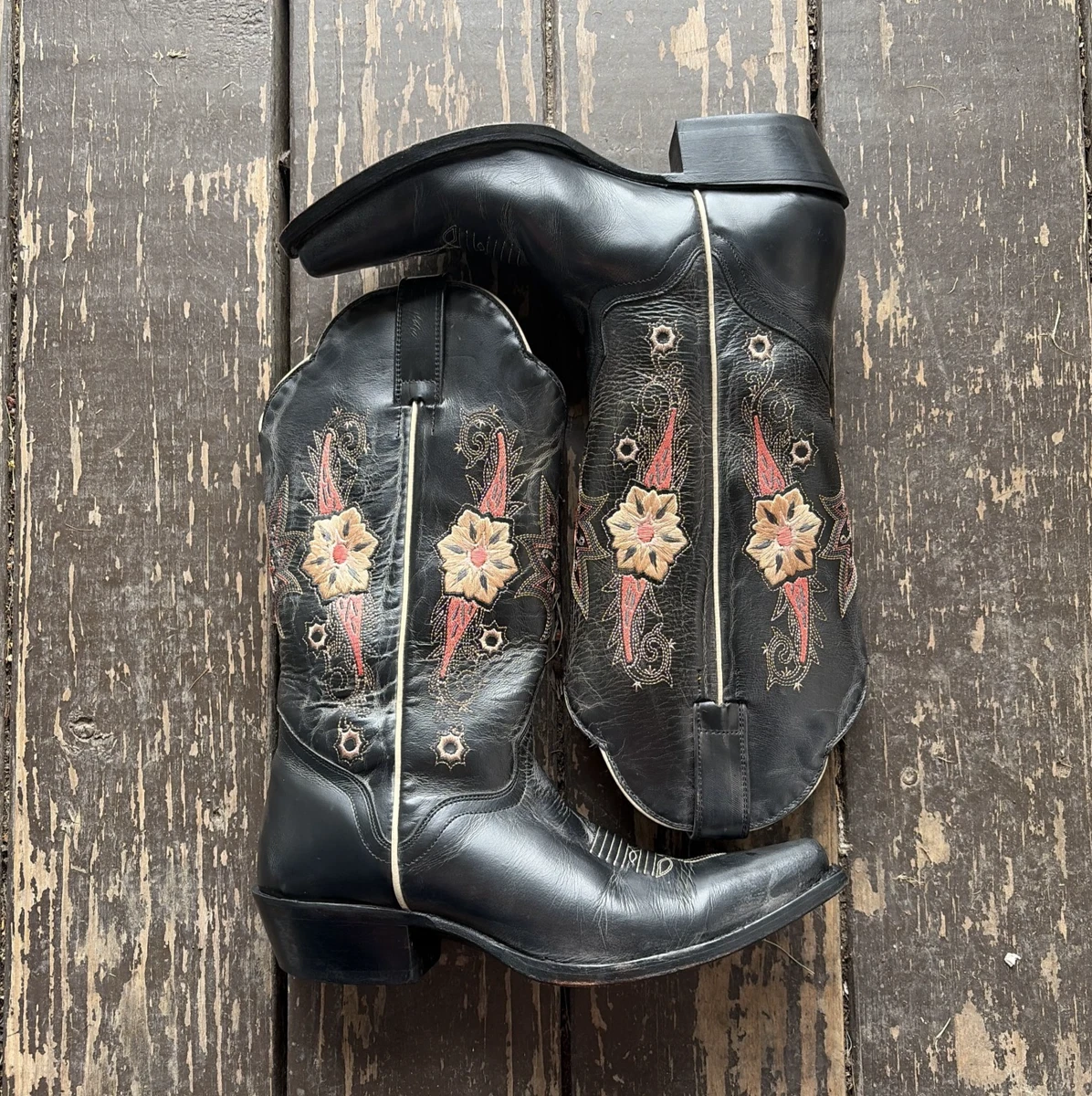 Black Western J.B. Dillon Boots for Women for sale | eBay display picture 3