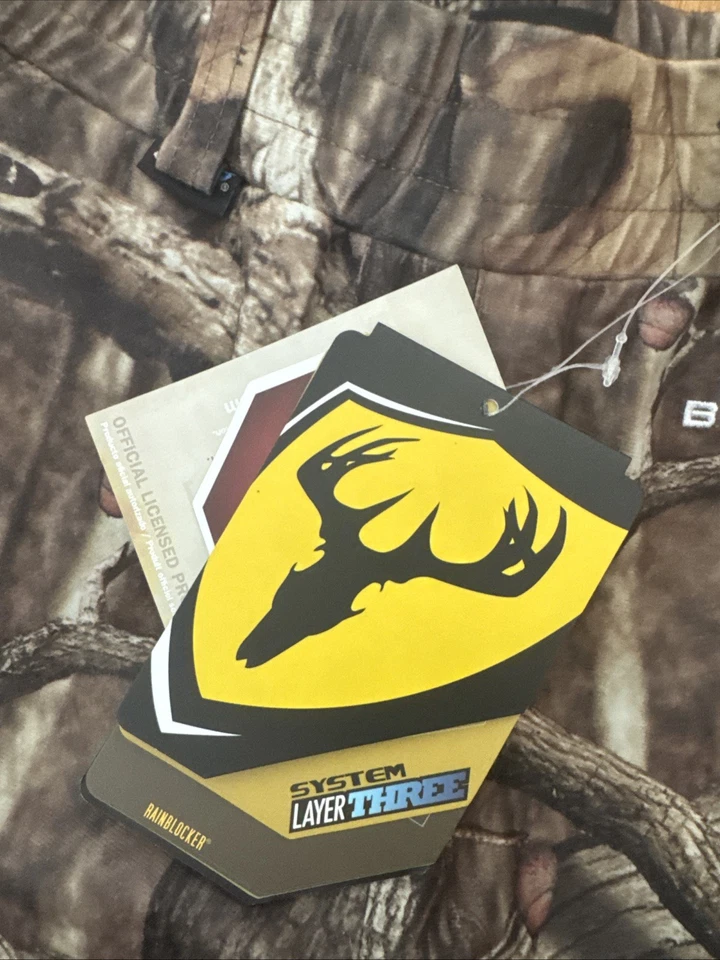 Mossy Oak Youth Camo Scent Blocker Drencher Pants Size M - Image 4 of 4