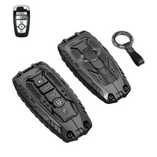 QBUC Heavy Key Fob Cover for Ford, Key Fob Case Fits for Ford F150 Explorer F...