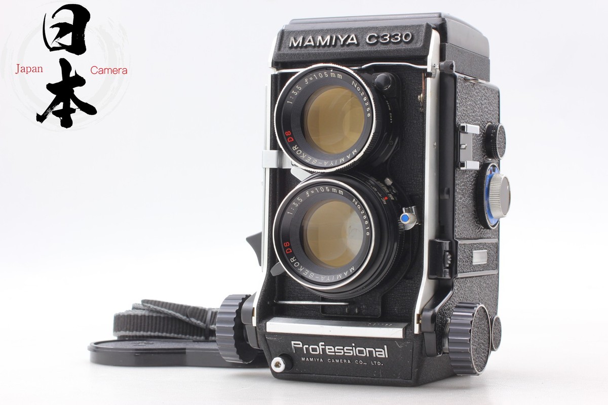 フィルムカメラ Mamiya Sekor DS 105mm F3.5 Blue Dot 1006 Mamiya Sekor DS 105mm f/3.5 Blue Dot for TLR Camera C330 C220 from