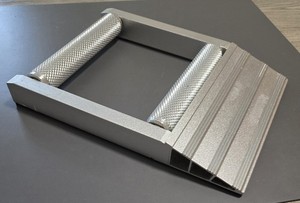 Aluminum Motorcycle Wheel Cleaning Stand / Chain Maintenance Roller Stand & Ramp