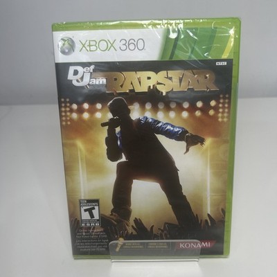 Def Jam Rapstar (Microsoft Xbox 360, 2010) BRAND NEW