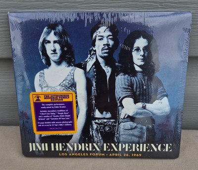 Jimi Hendrix Experience Los Angeles Forum - April 26, 1969 Audio CD w/Booklet
