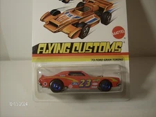 HOT WHEELS FLYING CUSTOMS 1973 FORD GRAN TORINO