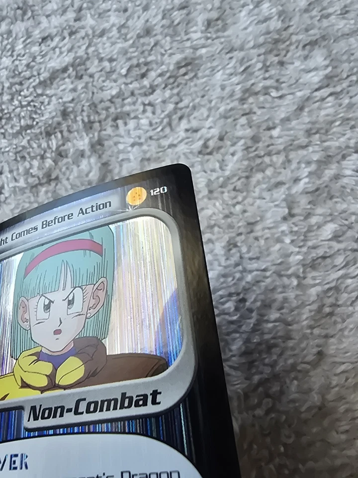 DBZ Dragon Ball Z FOIL Thought Comes Before Action 120 CCG Unlimited Trunks Saga - Image 3 of 4