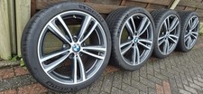 Genuine 19" BMW 442M Alloy Wheels Michelin PS4S* tyres F30 F32 F36 3 4 series