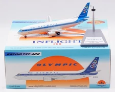 1:200 INFLIGHT Olympic Boeing B737-400 SX-BKG Diecast Aircraft Model Jet