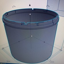 Celestron C11 10" Dew Shield . Made to fit Celestron Cap On End 3D Printed