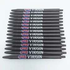 14 New JOB VIRGIN Cigarette Rolling Paper Advertising Blue Ink Pens Bic Brand