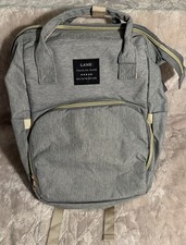 LAND Foldable Diaper Backpack Portable Baby Bed Waterproof Travel