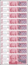 Argentina 100 Australes, 1985-1990 ND, P-327c, UNC X 10 PCS