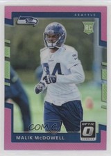 2017 Donruss Optic Rookies Pink Prizm Malik McDowell #139 wd9