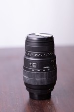 Sigma Camera AF Lens 70-300mm 1.4-5.6DG For Nikon Macro 200-300