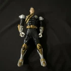 VTG 2001 Power Rangers Wild Force Spin Flip Head Black Ranger Action Figure