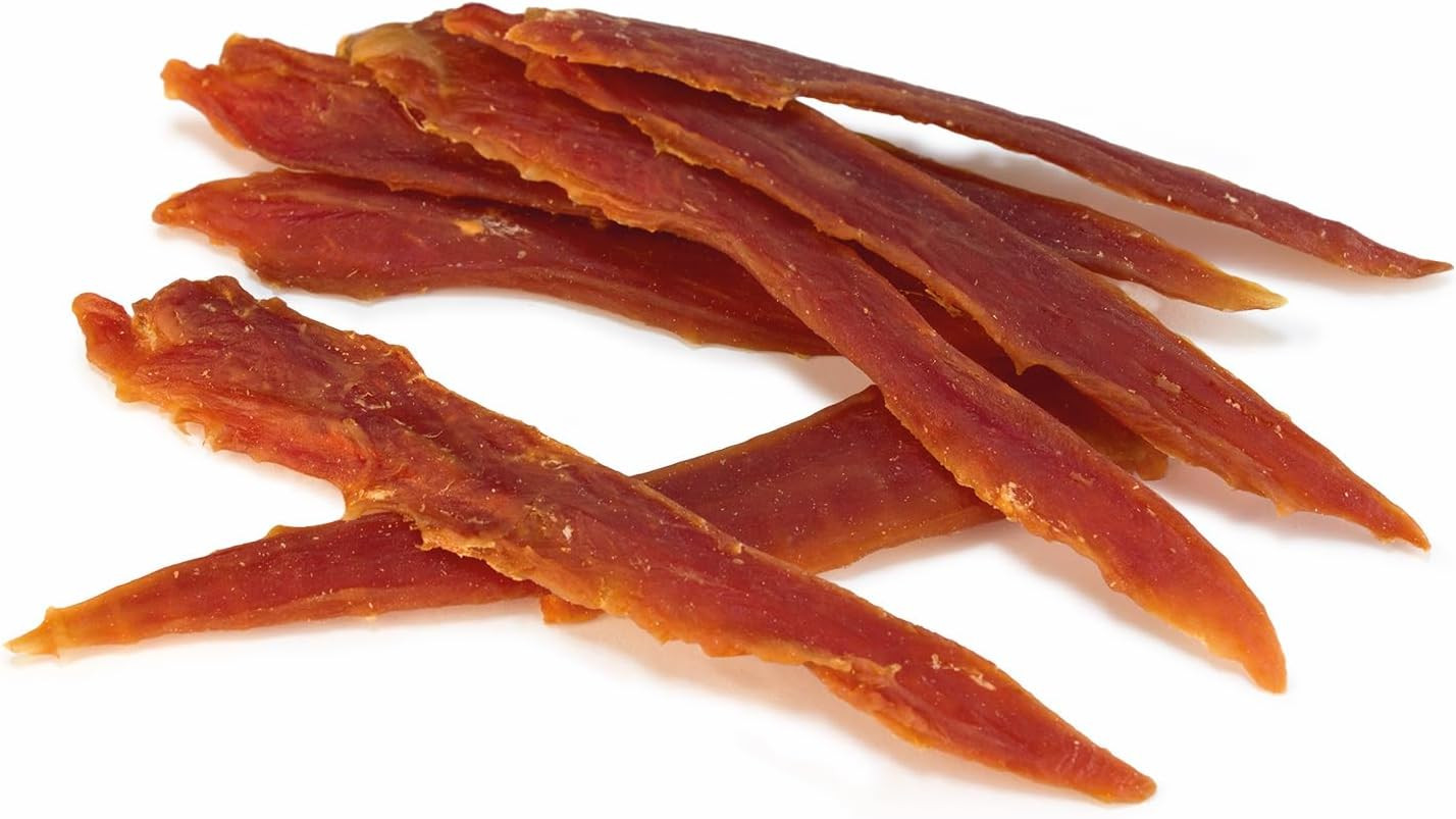 Snack Filetto d'Anatra 3 Kg | Vera Carne Essiccata per Cani | Genuino