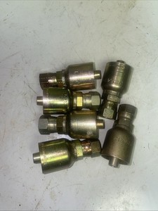 Parker High Pressure Hydraulic Hose Fittings 3/8  Swivel To 3/8 Inch Hose